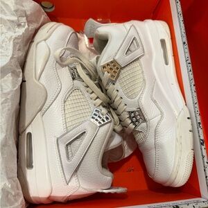 Jordan Athletic Shoes in White